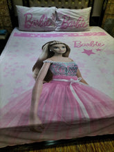 Barbie Double Bed Sheet DS # 163