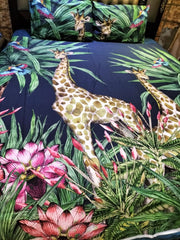 Kid Rainforest Double Bed Sheet DS # 131