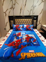 Marvel SpiderMan Cotton Double Bedsheet