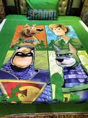 Scooby Doo Kids Bed Sheet DS # 109