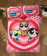 Power puff Girls Cotton Bedsheet