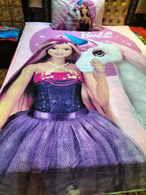 Barby Paradise Horse Bed Sheet Ds # 049
