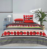 Multicolor King Size Cotton Bed Sheet Set