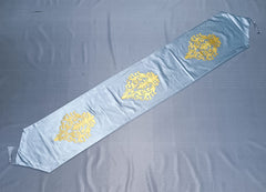 Dining Table Runner Aqua 12×72 inch