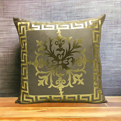 Baige Dark Skin Golden Foil Cushions Covers