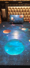 Galaxy Space Cotton sateen Bedsheets