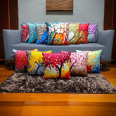 Digital Printed Tree Cushions Covers Size 16×16