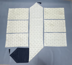 Dining Table Runner with 6 Matts