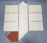 Dining Table Runner with 6 Matts