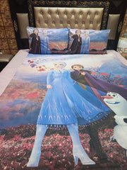 Anna Elsa Double Bedsheet