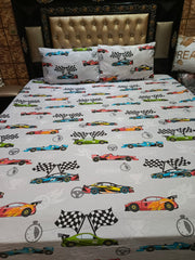 Formula Racing Cars Bedsheets