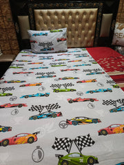 Formula Racing Cars Bedsheets