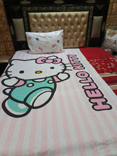 Hello Kitty Pure Cotton Single & King Size Bedsheets