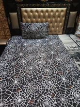 Black Spider Single & king size Bedsheets