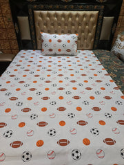 Football Base Ball Woli Ball bedsheets