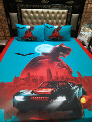 Bat Man Kids Bed Sheet