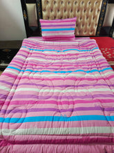 Barbie Stripes Winter Comforter Set