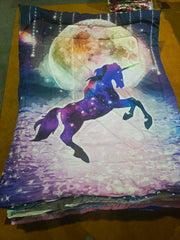 Unicorn Moon Star Summer Light Comforter