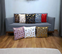Farr Golden Leaf Cushions Covers