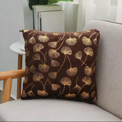 Farr Golden Leaf Cushions Covers