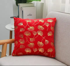 Farr Golden Leaf Cushions Covers