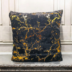 Farr Golden Marble Cushions Covers