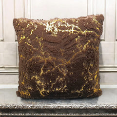 Farr Golden Marble Cushions Covers