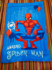 Amazing Spiderman Twin Size Mix & Match Summer Light Filling Ac Comforter