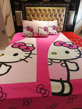 Hello Kitty Hot Pink Cotton Bedsheets, Comforter, Duvet Covers