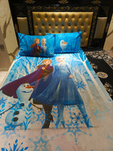 Anna Elsa - Cartoon Bed SheetDs # 038
