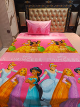 Princess Sparkle World Cotton Single Bedsheets