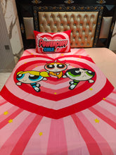 Power puff Girls Cotton Bedsheet