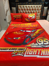 Lighting McQueen Cotton Single Bedsheets
