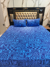 McQueen Speed Geometry Double Bedsheets