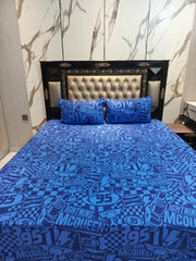McQueen Speed Geometry Double Bedsheets