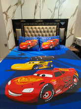 Piston Cup Champions Cotton Double Bedsheets