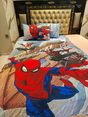 SpiderMan Mix & Match 4Pc Summer Comforter Set