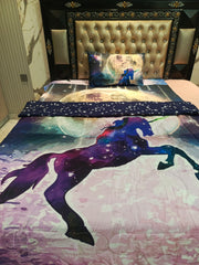 Unicorn Galaxy 3Pc Summer Comforter Set