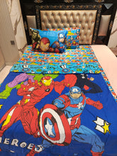 Avengers Cartoons 4Pc Summer Comforter Set