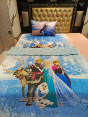 Anna Elsa Full Theme 3Pc Comforter Set