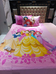 Disney Girls Group Cotton Single Bedsheets