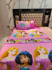 Disney Princess New Design Cotton Single Bedsheets