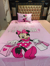 Minnie Sweet Home Cotton Single Bedsheets