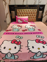 Hello Kitty Hot Pink New Cotton Single Bedsheets