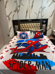 Spider-Man Ultimate Hero Cotton Double Bedsheet