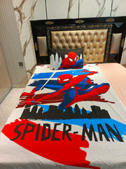 Spider-Man Ultimate Hero Cotton Single Bedsheet