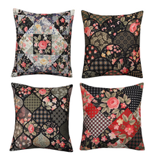 Pack of 4 Khaddi Digital Printed Cushions Covers size 16×16