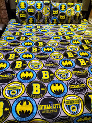 Batman Logo Double Bedsheet