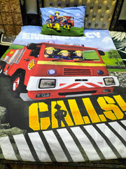 Herding FIREMAN SAM Bed Sheet DS # 115