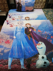 Frozen Kids 3Pc Single Comforter Set